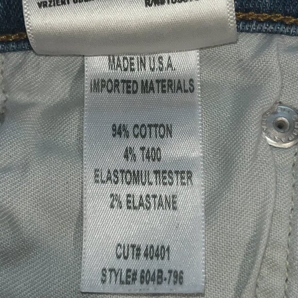 CITIZENS of HUMANITY SID Regular Straight Leg Jean Medium Wash Men's 32" X 34" - Picture 13 of 14